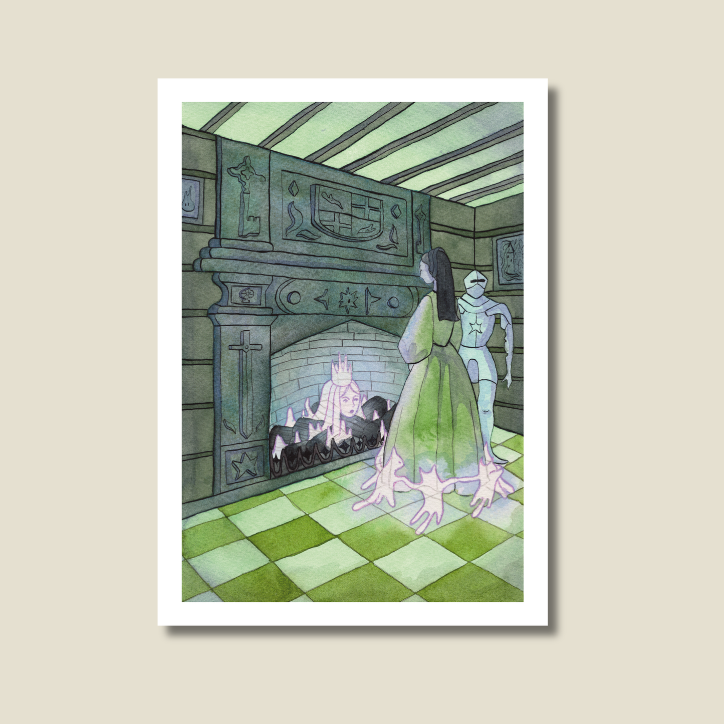 Le Temps Viendra, Je Anne Boleyn Print
