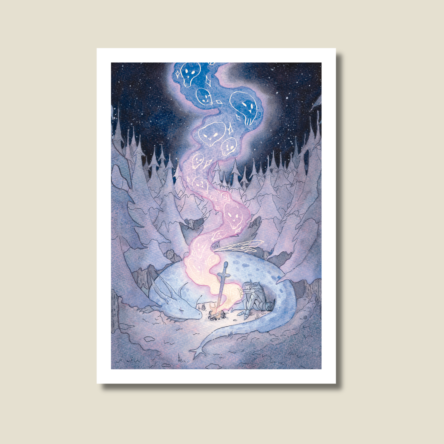 After The battle Art Print