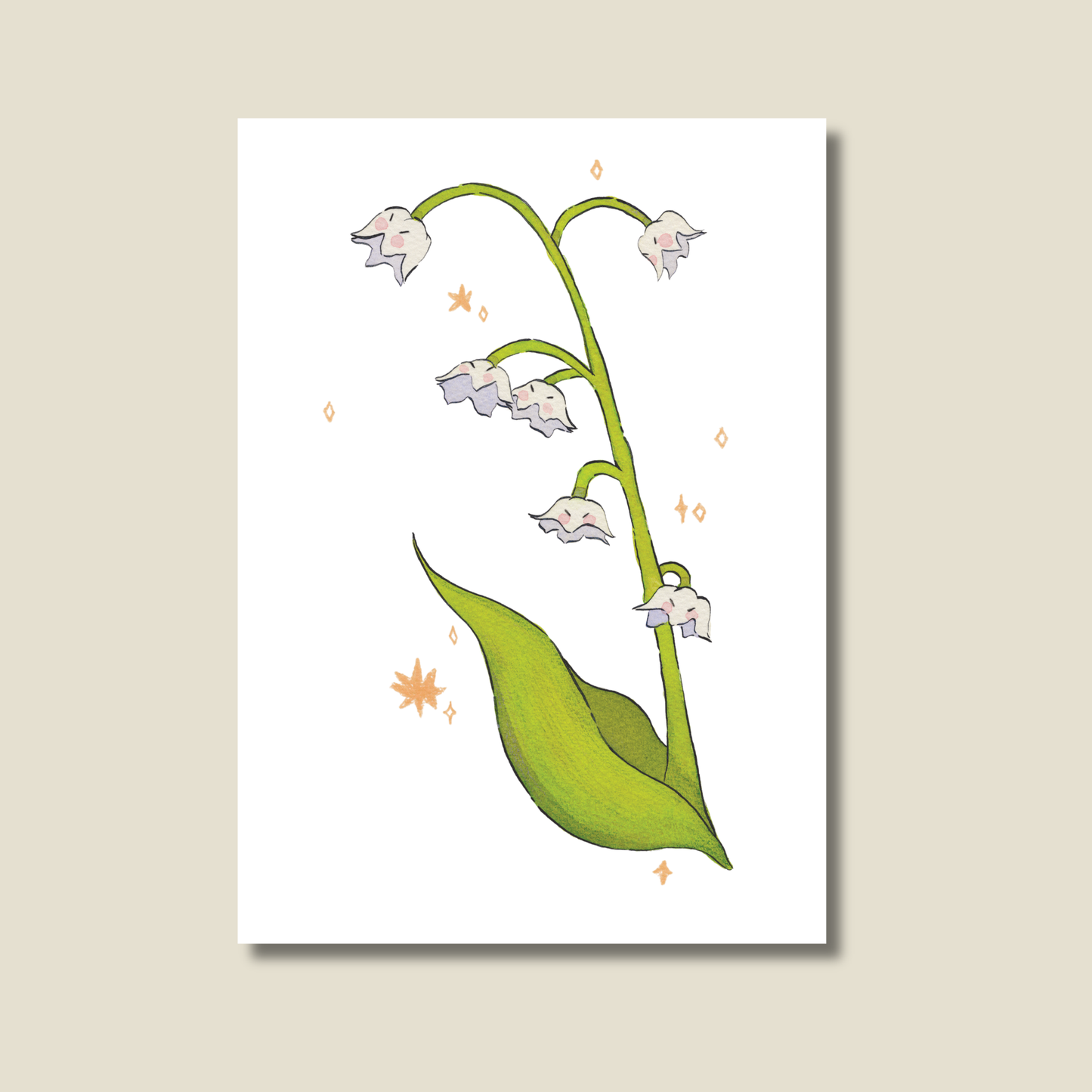Mad Lillies Art Print