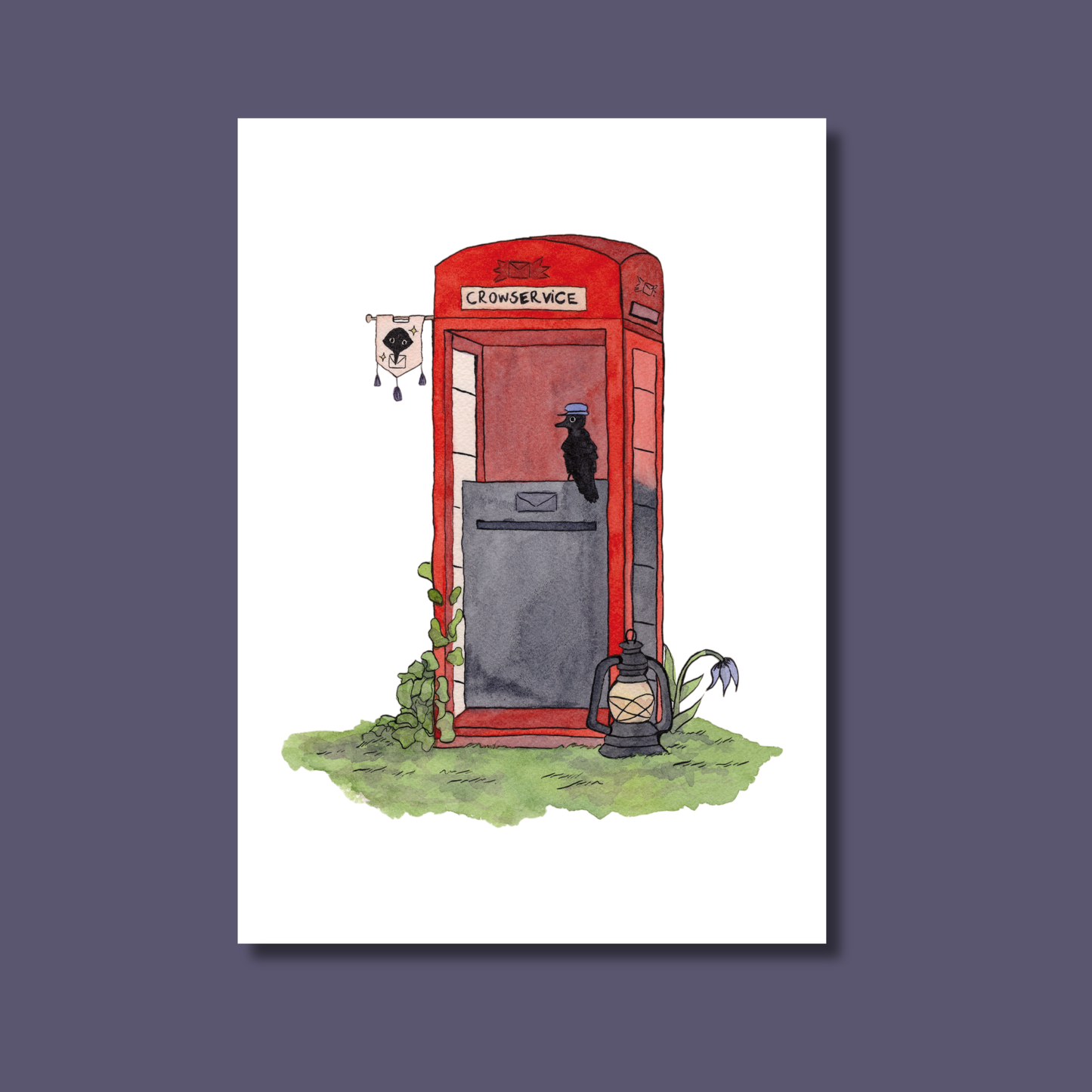 Crowservice Art Print