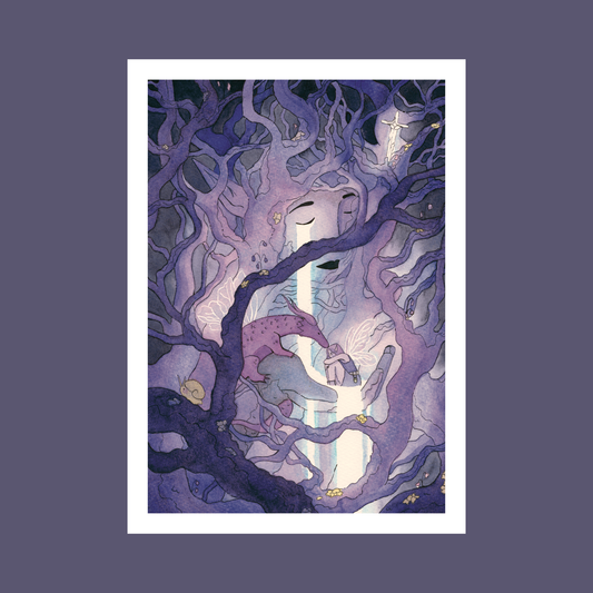 Fairy Sorrows Art Print