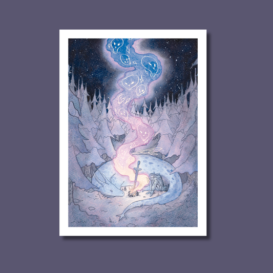 After The battle Art Print
