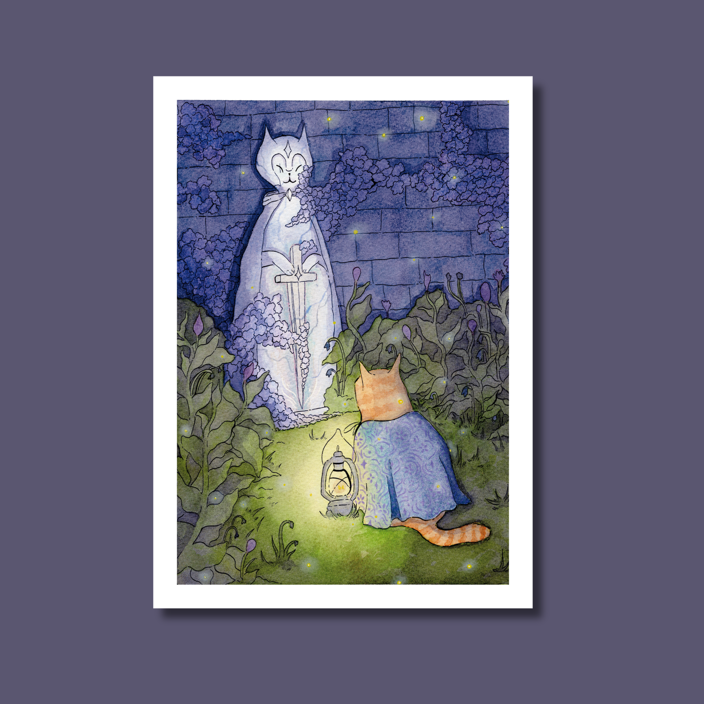Knightly Blessings Art Print