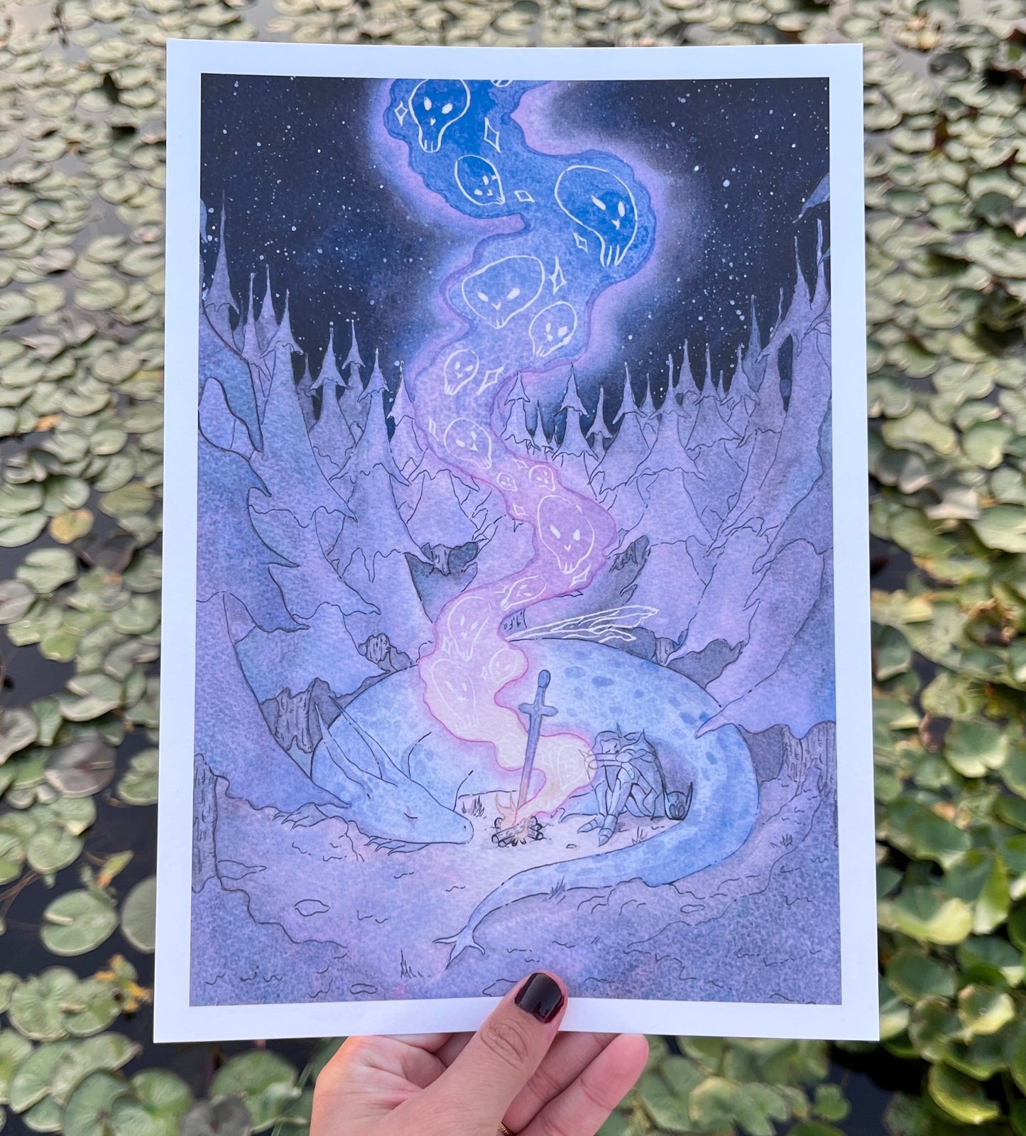 After The battle Art Print