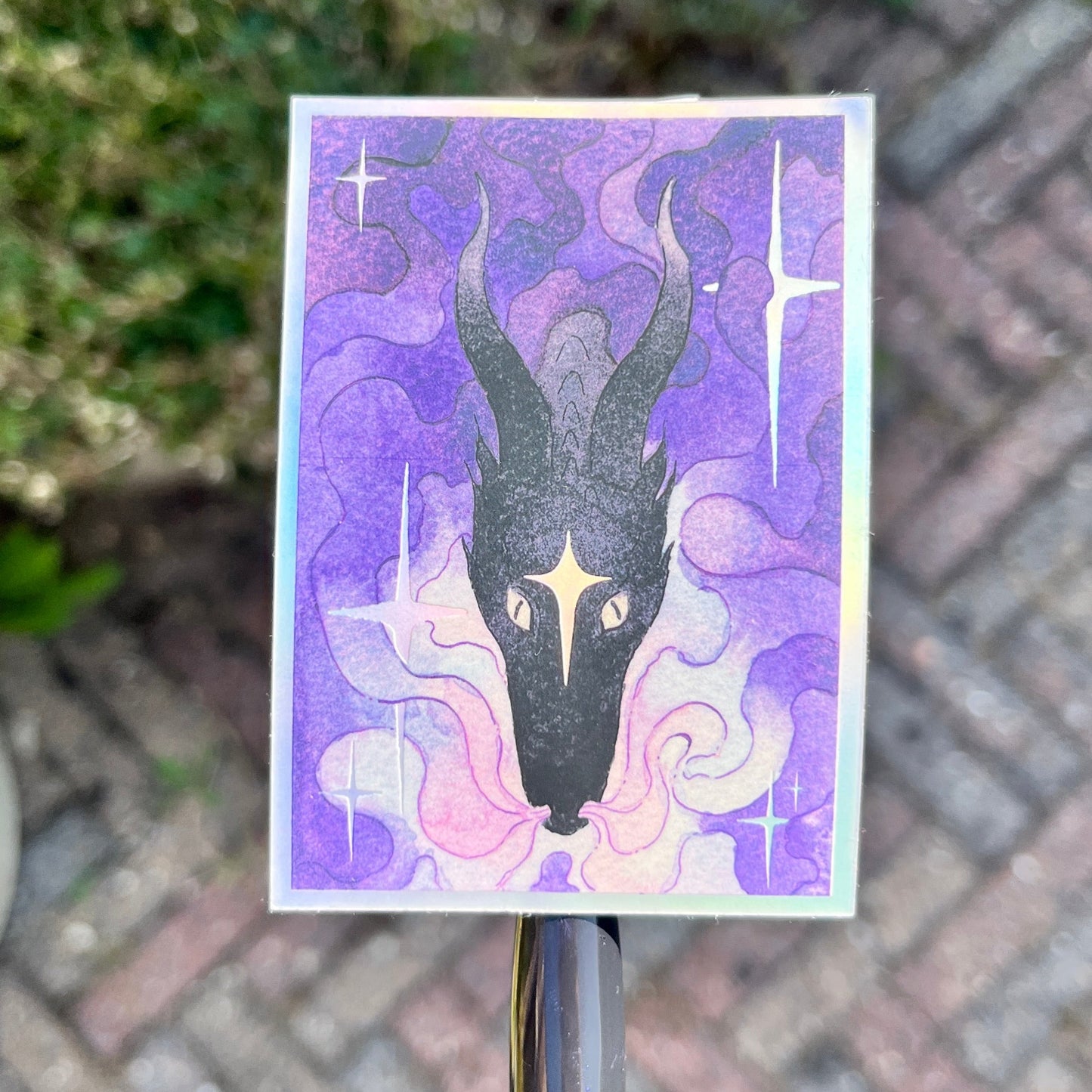 Starry Dragon Sticker