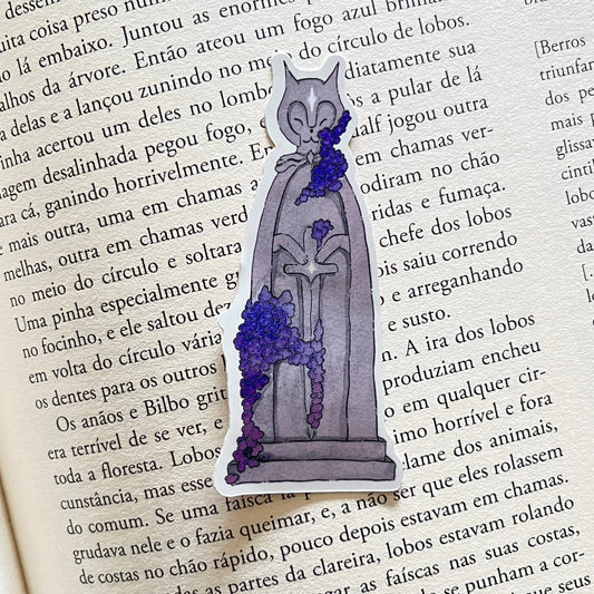 Cat Statue Sticker