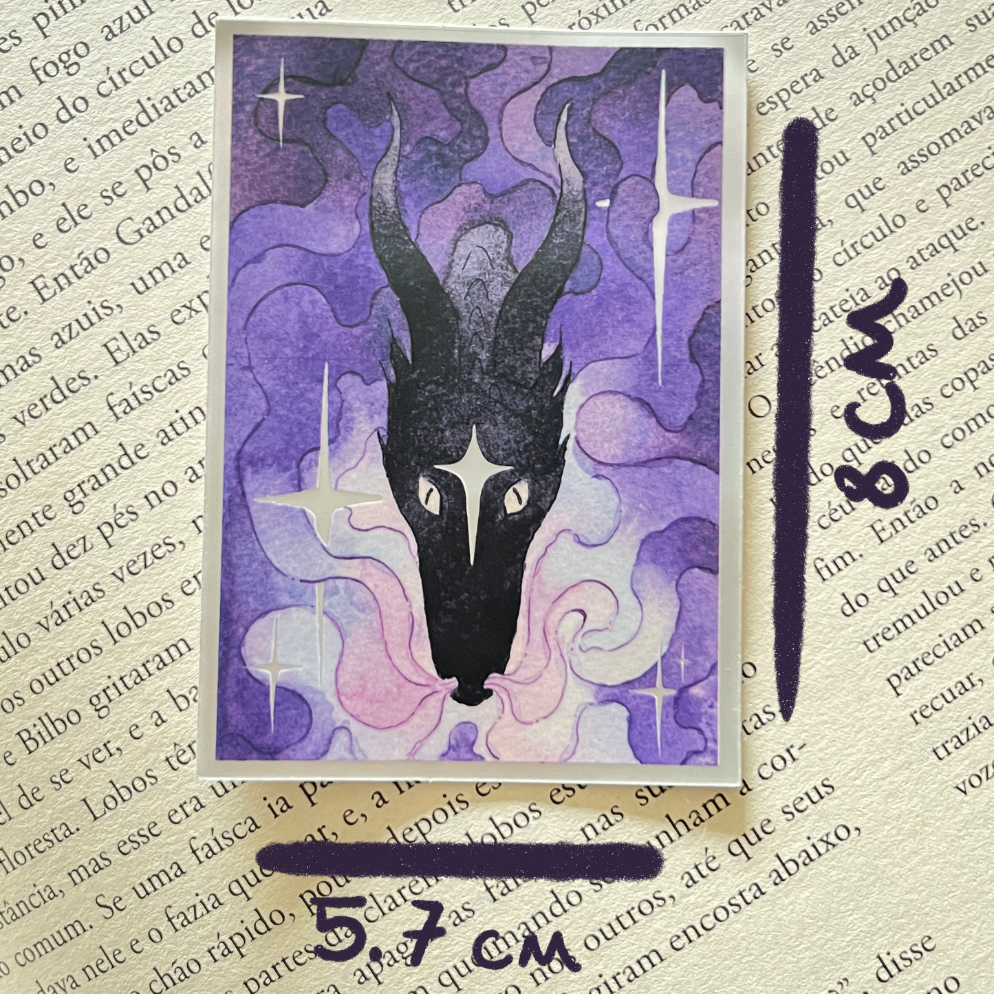 Starry Dragon Sticker
