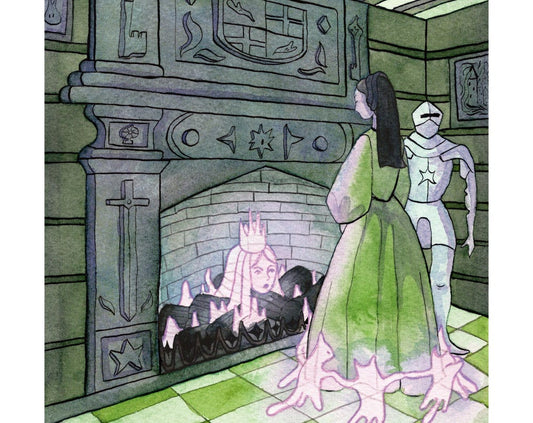 Le Temps Viendra, Anne Boleyn Art Print