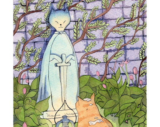 Winter Blessing Art Print